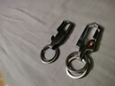金达日美汽车钥匙扣双钢圈高档车钥匙挂扣商务腰挂锁匙扣男女简约个性 实拍图