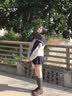 雪茜曼百褶裙女2026春季新款A字显瘦小个子高腰毛呢包臀jk半身短裙 实拍图