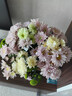 【七彩小雏菊】鲜切花混搭混色多头鲜花插瓶水养花期长七夕礼物 粉紫色小雏菊50CM5枝 实拍图