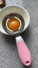 梵乐厨宝宝辅食过滤网筛婴儿漏勺打蛋器蛋清蛋液分离器蒸鸡蛋羹辅食工具 漏勺+漏蛋器+打蛋器+蒸蛋碗 粉色 实拍图