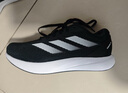 adidas DURAMO RC训练备赛轻盈体测跑鞋男女阿迪达斯官方 黑色/白色   42.5 实拍图
