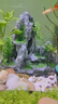 异景园鱼缸仿真假山造景装饰石头布景套餐水族箱大小树脂摆件躲避洞松石 TJ7-逍遥山 实拍图