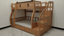 可颜上下铺床儿童床男孩女孩卡通高低床子母床双层床小户型实木上下床 双梯款 上床宽130  下床宽150 实拍图