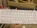 B.O.W航世 HB066 键盘 无线蓝牙键盘 办公键盘 折叠便携 64键 手机平板ipad键盘 超薄巧克力按键 白色 实拍图