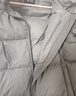 黑冰25新款户外700蓬鸭绒男款加厚防风保暖羽绒服 F8905MJ 灰白 M 实拍图