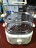 小熊（Bear）电蒸锅 家用小型2-3人用 蒸煮一体家用电锅蒸蛋器蒸包子多功能锅 11.5L三层大容量DZG-HA0N7 实拍图