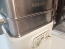大宇（DAEWOO）【25年新款】加厚全钢电蒸锅多功能蒸煮炖一体3层家用可拆洗304不锈钢18L大容量S30PRO（带蒸碗） 实拍图