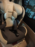 Heekin德国 儿童安全座椅汽车用0-4-12岁婴儿宝宝360度旋转ISOFIX硬接口 尊享灰(遮阳棚+上拉带+侧保护) 实拍图