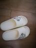 百慕倾臣 拖鞋女踩屎感夏室内家居家用情侣防滑静音厚底洗澡浴室 凉拖鞋男 XX熊【白色】 42-43 正码（内长270MM） 实拍图