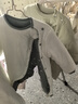 babylove婴儿连体衣秋冬季夹棉保暖哈衣爬服纯棉男女宝宝衣服棉服冬装 实拍图