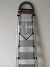 杜邦（DU PONT）梯子家用折叠铝合金梯加厚人字梯登高梯爬步安全梯扶梯楼银色4步 实拍图