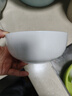 錦鳯 纯白骨瓷碗米饭碗汤碗景德镇餐具家用陶瓷大面碗汤锅高脚碗1个装 7英寸面碗 实拍图