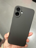 奶小鸭（NEYAA）适用苹果16plus手机壳 iphone16plus保护套镜头全包液态硅胶超薄防摔简约软壳男女款 石墨灰 实拍图