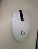 罗技（G）G102 有线游戏鼠标 白色 RGB灯效 吃鸡鼠标 绝地求生 轻量化设计 G102第二代 实拍图