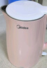 美的（Midea）电热水壶电水壶烧水壶双层防烫 0涂层 食品级304不锈钢1500W快速沸腾1.7L大容量 HJ1705 实拍图