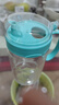 茶花（CHAHUA）厨房玻璃油壶调味罐油罐醋瓶酱油瓶带防尘盖防漏油瓶 湖蓝色 倒油壶 550ml 实拍图
