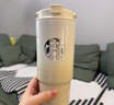 星巴克（Starbucks）杯子 经典系列保温吸管杯 高颜值大容量随行水杯男女士送礼礼物 渐变款不锈钢双饮口提手杯820ml 实拍图