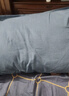 水星家纺枕套全棉枕头套100%纯棉磨毛加厚枕头罩一对装双人家用48x74cm 实拍图