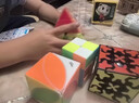 奇艺齿轮魔方三阶异形圆柱球形金字塔实色顺滑6-12岁儿童解压益智玩具 奇艺齿轮三阶5.7cm 实拍图
