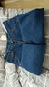 真维斯（Jeanswest）牛仔裤男士2025冬季商务宽松直筒加绒保暖裤男蓝色加绒31 实拍图