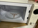 美的（Midea）复古奶油风高颜值微波炉 小型家用迷你20L五档速热均匀加热易清洁转盘式M2F M2F复古奶油风微波炉 20L 实拍图