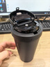 乐扣乐扣（LOCK&LOCK）遇见元气保温保冷咖啡杯弹跳盖男女颜值水杯400ML黑色LHC3271BLK 实拍图