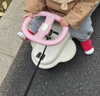 乐卡（Lecoco）儿童扭扭车男孩女孩静音宝宝玩具1-3岁溜溜车妞妞车 费格声光款 -琪芮粉 实拍图