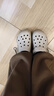 CROCS卡骆驰洞洞鞋贝雅男鞋女鞋轻便耐磨一脚蹬拖鞋休闲鞋|10126 卵石色-2V3 39 (240mm) 实拍图