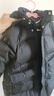 童泰（TONGTAI）宝宝羽绒服冬季衣服儿童中长款连帽三防外套鸭绒上衣黑色110cm 晒单实拍图
