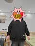 马登工装山系户外多口袋连帽夹克男薄款防风机能休闲上衣男士外套 炭黑色 【男士男款/运动/男装/青少年/硬汉/阿美咔叽】 L 实拍图