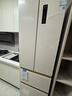 美菱（MeiLing）小确杏401升法式多门冰箱小户型家用底部散热60cm宽超薄窄门嵌入风冷无霜BCD-401WFP9CZX国家补贴 实拍图