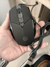 英菲克（INPHIC）W1 有线游戏鼠标宏定义人体工学轻音家用办公笔记本电脑台式USB通用 黑色 实拍图