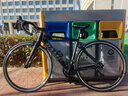 坎普（CAMP）RADON 公路车铝合金顺泰18变速单车圈刹运动赛车碳纤维前叉自行车 黑金钢 18速 480码 实拍图