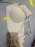 ubras[虞书欣同款]夹心软支撑光面小胸聚拢女无痕内衣隐形无钢圈文胸罩 【背勾款】燕麦奶色 M 75A/75B 实拍图