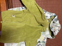 B.Duck小黄鸭童装男童外套三合一儿童三防秋冬新款女童户外两件套 【三防外套+暖绒内胆】浅草绿 110 cm 实拍图
