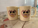 可爱卡通高颜值陶瓷猫咪马克杯情侣水杯送闺蜜创意实用杯子 爱心小狗马克杯【单杯】 1个350ml 实拍图