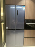 美菱无忧嵌420十字四门多门大容量家用超薄零嵌一级变频风冷无霜节能冰箱补贴 BCD-420WP9CZX 神秘灰 实拍图