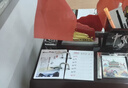 优必利精品商务文台2026年多功能木质台历架领导老板办公室桌面笔筒日历摆件高档书房实用礼品可定制 【30*20cm】中国梦国旗文台-周历 645 实拍图