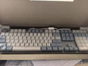 达尔优（dareu）EK815合金版机械键盘 有线键盘 游戏键盘 108键电竞键盘 女生 电脑键盘 白色蓝色 黑轴 实拍图