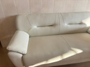 福罗帝（FROUDE）沙发真皮沙发双人位客厅沙发现代简约小户型北欧会客头层牛皮沙发 乳胶款【标准级福罗帝专用头层牛皮】 小三人1.7米 实拍图