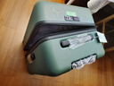不莱玫行李箱女拉杆箱男旅行箱大容量学生托运密码箱子22英寸plus 绿色 实拍图