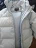 波司登（BOSIDENG）25年新款羽绒服90绒女短款连帽保暖防风修身加厚外套B250245112XS 净水蓝|5981-欧若风 M 165/88A 体重约125-140斤 实拍图
