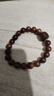 黑花梨名木手串男款手链女款佛珠手串文玩手串藏式桶珠饰品配饰 10mm+雕刻福字手串 实拍图