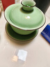 龙泉青瓷功夫茶具大号盖碗茶杯陶瓷防烫手单个中式泡茶碗大号敬茶杯分茶器 实拍图