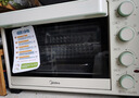 美的（Midea）35L家用多功能空气炸锅电烤箱一体机 热风空气炸/独立控温/均匀烘烤/热风循环 PT3515 实拍图