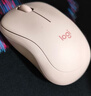 罗技（Logitech）M221轻音鼠标 无线鼠标 办公鼠标 对称鼠标 带无线微型接收器 茱萸粉 实拍图