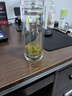 思宝玻璃杯山水知音男女士双层高硼硅商务办公茶杯车载便携水晶玻璃杯 2号(350ml)（90%客户的选择） 实拍图