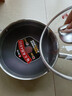 康巴赫炒锅不粘锅抗菌不锈钢炒菜锅红点双蜂窝平底锅电磁炉燃气灶通用 实拍图
