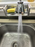 家韵（jiayun）厨房水龙头延伸器防溅头神器洗菜盆专用万向可旋转水嘴增压花洒 （两个装）短款+短款 实拍图
