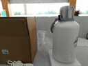 恩尔美（nRMEi）保温保冷杯大容量316L不锈钢茶水分离男户外运动吨桶吨大肚水杯壶 白色2000ml【冷热双保+背带】 实拍图